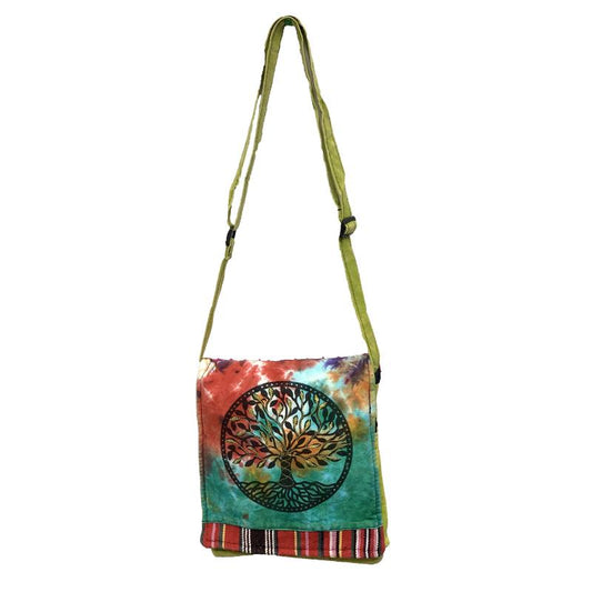 Small Tree of Life Flap Bag